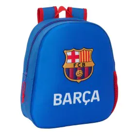 Cartable F.C. Barcelona Blue marine 27 x 33 x 10 cm de F.C. Barcelona, Sacs à dos enfant - Réf : S4309371, Prix : 10,81 €, Re...