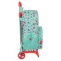 Mochila Escolar com Rodas Hello Kitty Sea lovers Turquesa 33 x 42 x 14 cm de Hello Kitty, Mochilas infantis - Ref: S4309376, ...