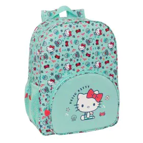 Cartable Hello Kitty Sea lovers Turquoise 33 x 42 x 14 cm de Hello Kitty, Sacs à dos enfant - Réf : S4309377, Prix : 18,10 €,...