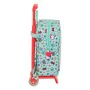 Mochila Escolar com Rodas Hello Kitty Sea lovers Turquesa 22 x 27 x 10 cm de Hello Kitty, Mochilas infantis - Ref: S4309383, ...