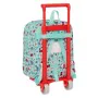 School Rucksack with Wheels Hello Kitty Sea lovers Turquoise 22 x 27 x 10 cm by Hello Kitty, Children's Backpacks - Ref: S430...