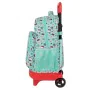 Mochila Escolar com Rodas Hello Kitty Sea lovers Turquesa 33 X 45 X 22 cm de Hello Kitty, Mochilas infantis - Ref: S4309388, ...