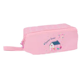 Trousse d'écolier Glow Lab Sweet home Rose 22 x 10 x 10 cm de Glow Lab, Trousses - Réf : S4309389, Prix : 11,89 €, Remise : %