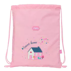 Sac à dos serré par des ficelles Glow Lab Sweet home Rose 26 x 34 x 1 cm de Glow Lab, Cartables - Réf : S4309396, Prix : 7,91...