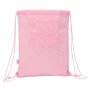 Rucksacktasche mit Bändern Glow Lab Sweet home Rosa 26 x 34 x 1 cm von Glow Lab, Schulranzen - Ref: S4309396, Preis: 7,91 €, ...