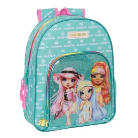 Mochila Escolar Rainbow High Paradise Turquesa 28 x 34 x 10 cm de Rainbow High, Mochilas infantis - Ref: S4309409, Preço: 14,...