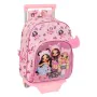 Mochila Escolar com Rodas Na!Na!Na! Surprise Fabulous Cor de Rosa 28 x 34 x 10 cm de Na!Na!Na! Surprise, Mochilas infantis - ...