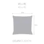 Capa de travesseiro Eysa LEVANTE Branco 45 x 45 cm Quadrado de Eysa, Capas - Ref: D1607982, Preço: 7,18 €, Desconto: %