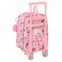 Mochila Escolar com Rodas Na!Na!Na! Surprise Fabulous Cor de Rosa 22 x 27 x 10 cm de Na!Na!Na! Surprise, Mochilas infantis - ...