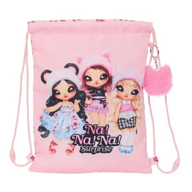 Backpack with Strings Na!Na!Na! Surprise Fabulous Pink 26 x 34 x 1 cm by Na!Na!Na! Surprise, School Bags - Ref: S4309430, Pri...