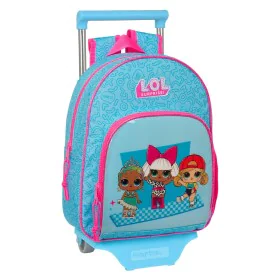 School Rucksack with Wheels LOL Surprise! Divas Blue 28 x 34 x 10 cm by LOL Surprise!, Children's Backpacks - Ref: S4309435, ...