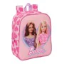 Child bag Barbie Love Pink 22 x 27 x 10 cm by Barbie, Children's Backpacks - Ref: S4309505, Price: 10,12 €, Discount: %