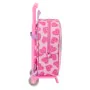 School Rucksack with Wheels Barbie Love Pink 22 x 27 x 10 cm by Barbie, Children's Backpacks - Ref: S4309506, Price: 15,31 €,...