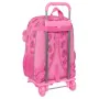 School Rucksack with Wheels Minnie Mouse Loving Pink 33 x 42 x 14 cm by Minnie Mouse, Children's Backpacks - Ref: S4309515, P...