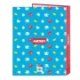 Ring binder Mickey Mouse Clubhouse Fantastic Blue Red A4 26.5 x 33 x 4 cm by Mickey Mouse Clubhouse, Filing cabinets - Ref: S...