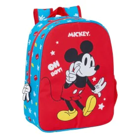 Cartable Mickey Mouse Clubhouse Fantastic Bleu Rouge 26 x 34 x 11 cm de Mickey Mouse Clubhouse, Sacs à dos enfant - Réf : S43...