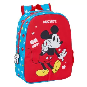 Mochila Escolar Mickey Mouse Clubhouse Fantastic Azul Rojo 26 x 34 x 11 cm de Mickey Mouse Clubhouse, Mochilas infantiles - R...