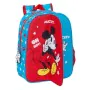 Mochila Escolar Mickey Mouse Clubhouse Fantastic Azul Vermelho 26 x 34 x 11 cm de Mickey Mouse Clubhouse, Mochilas infantis -...