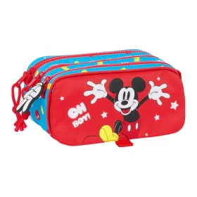 Double Carry-all Mickey Mouse Clubhouse Fantastic Blue Red 21,5 x 10 x 8 cm by Mickey Mouse Clubhouse, Pencil cases - Ref: S4...