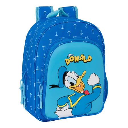 Schulrucksack Donald Blau 26 x 34 x 11 cm von Donald, Kinderrucksäcke - Ref: S4309566, Preis: 21,43 €, Rabatt: %