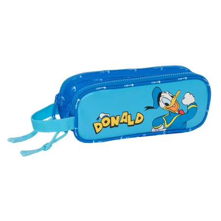 Double Carry-all Donald Blue 21 x 8 x 6 cm by Donald, Pencil cases - Ref: S4309568, Price: 9,78 €, Discount: %