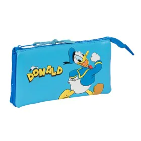 Portatodo Doble Donald Azul 22 x 12 x 3 cm de Donald, Estuches - Ref: S4309570, Precio: 10,26 €, Descuento: %