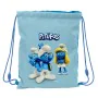 Backpack with Strings Los Pitufos Blue Sky blue 26 x 34 x 1 cm by Los Pitufos, School Bags - Ref: S4309580, Price: 6,78 €, Di...