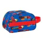 School Toilet Bag Cars Race ready Blue 26 x 15 x 12 cm by Cars, Cosmetic Cases - Ref: S4309584, Price: 6,22 €, Discount: %