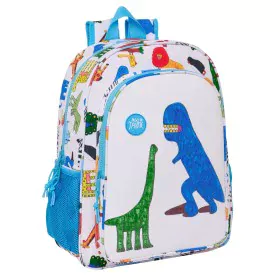 Schulrucksack Algo de Jaime Weiß 33 x 42 x 14 cm von Algo de Jaime, Kinderrucksäcke - Ref: S4309593, Preis: 35,44 €, Rabatt: %