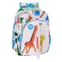 School Bag Algo de Jaime White 26 x 34 x 11 cm by Algo de Jaime, Children's Backpacks - Ref: S4309594, Price: 33,02 €, Discou...