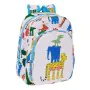 School Bag Algo de Jaime White 26 x 34 x 11 cm by Algo de Jaime, Children's Backpacks - Ref: S4309594, Price: 33,02 €, Discou...