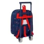 Mochila Escolar com Rodas Spider-Man Neon Azul Marinho 22 x 27 x 10 cm de Spider-Man, Mochilas infantis - Ref: S4309607, Preç...