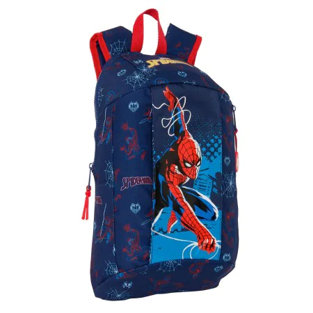 Rucksack Spider-Man Neon Mini Marineblau 22 x 39 x 10 cm von Spider-Man, Kinderrucksäcke - Ref: S4309618, Preis: 9,93 €, Raba...