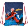 Saco Mochila com Cordas Spider-Man Neon Azul Marinho 26 x 34 x 1 cm de Spider-Man, Sacos escolares - Ref: S4309620, Preço: 6,...