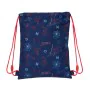 Saco Mochila com Cordas Spider-Man Neon Azul Marinho 26 x 34 x 1 cm de Spider-Man, Sacos escolares - Ref: S4309620, Preço: 6,...