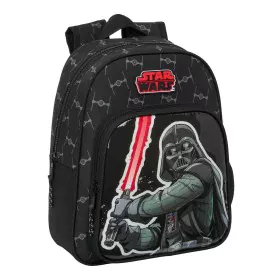 Schulrucksack Star Wars The fighter Schwarz 27 x 33 x 10 cm von Star Wars, Kinderrucksäcke - Ref: S4309658, Preis: 11,54 €, R...