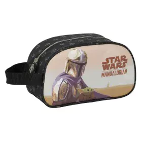 School Toilet Bag The Mandalorian This is the way Black 26 x 15 x 12 cm by The Mandalorian, Cosmetic Cases - Ref: S4309671, P...