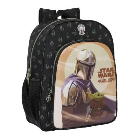 Mochila Escolar The Mandalorian This is the way Preto 32 X 38 X 12 cm de The Mandalorian, Mochilas infantis - Ref: S4309675, ...