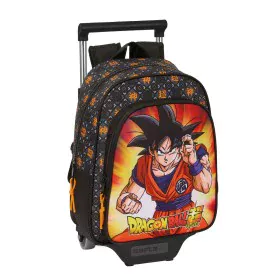 School Rucksack with Wheels Dragon Ball Black 27 x 33 x 10 cm by Dragon Ball, Children's Backpacks - Ref: S4309723, Price: 40...