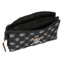 Triple Carry-all One Piece Black 22 x 12 x 3 cm by One Piece, Pencil cases - Ref: S4309740, Price: 7,95 €, Discount: %