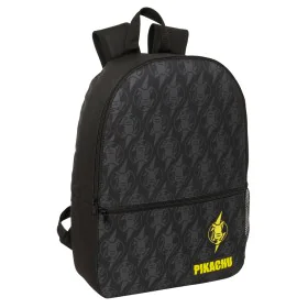 School Bag Pokémon Yellow Black 31 x 44 x 13 cm by Pokémon, Children's Backpacks - Ref: S4309747, Price: 18,28 €, Discount: %