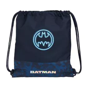 Saco Mochila com Cordas Batman Legendary Azul Marinho 35 x 40 x 1 cm de Batman, Sacos escolares - Ref: S4309754, Preço: 6,73 ...