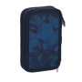 Double Pencil Case Batman Legendary Navy Blue 12.5 x 19.5 x 4 cm (28 Pieces) by Batman, Pencil cases - Ref: S4309770, Price: ...