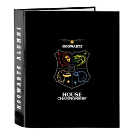 Ring binder Harry Potter House of champions Black Grey A4 27 x 33 x 6 cm by Harry Potter, Filing cabinets - Ref: S4309786, Pr...