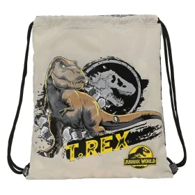 Sac à dos serré par des ficelles Jurassic World Warning Gris 35 x 40 x 1 cm de Jurassic World, Cartables - Réf : S4309799, Pr...