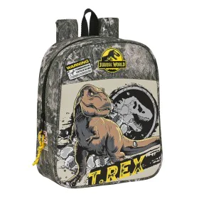 Child bag Jurassic World Warning Grey 22 x 27 x 10 cm by Jurassic World, Children's Backpacks - Ref: S4309800, Price: 10,54 €...