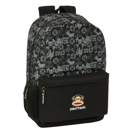 Cartable Paul Frank Join the fun Noir 30 x 46 x 14 cm de Paul Frank, Sacs à dos enfant - Réf : S4309817, Prix : 16,40 €, Remi...