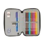 Plumier double Paul Frank Join the fun Noir 12.5 x 19.5 x 4 cm (28 Pièces) de Paul Frank, Trousses - Réf : S4309819, Prix : 9...