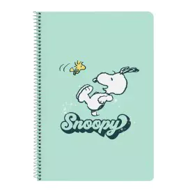 Carnet Snoopy Groovy Vert A4 80 Volets de Snoopy, Cahiers - Réf : S4309840, Prix : 4,15 €, Remise : %