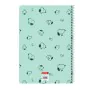 Notebook Snoopy Groovy Green A4 80 Sheets by Snoopy, Exercise notebooks - Ref: S4309840, Price: 3,48 €, Discount: %